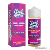 Cloud Nurdz Watermelon Berry 100ml 50/50